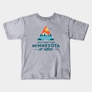 Greetings From Minnesota Kids T-Shirt